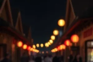 韩国电影片首屏主推封面：夜色港口与灯塔的悬疑剧情剧照