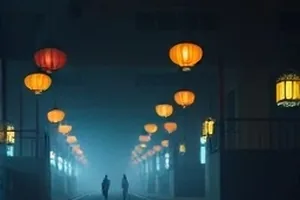 《静音频道》封面：旧电视播放黑白画面与雪花噪点